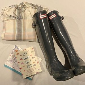 Grey Hunter Boots